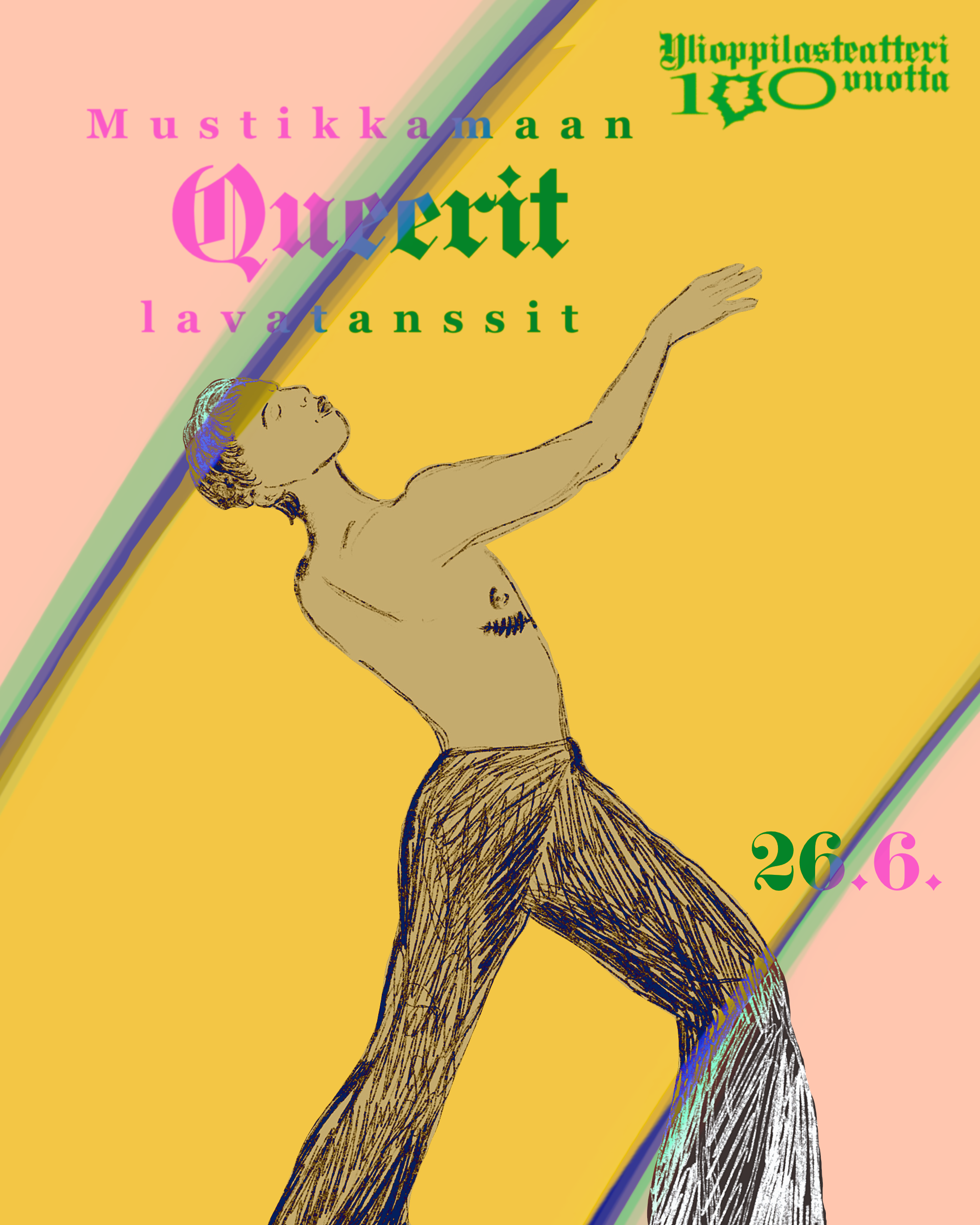 Mustikkamaan Queerit Lavatanssit 26.6.2026