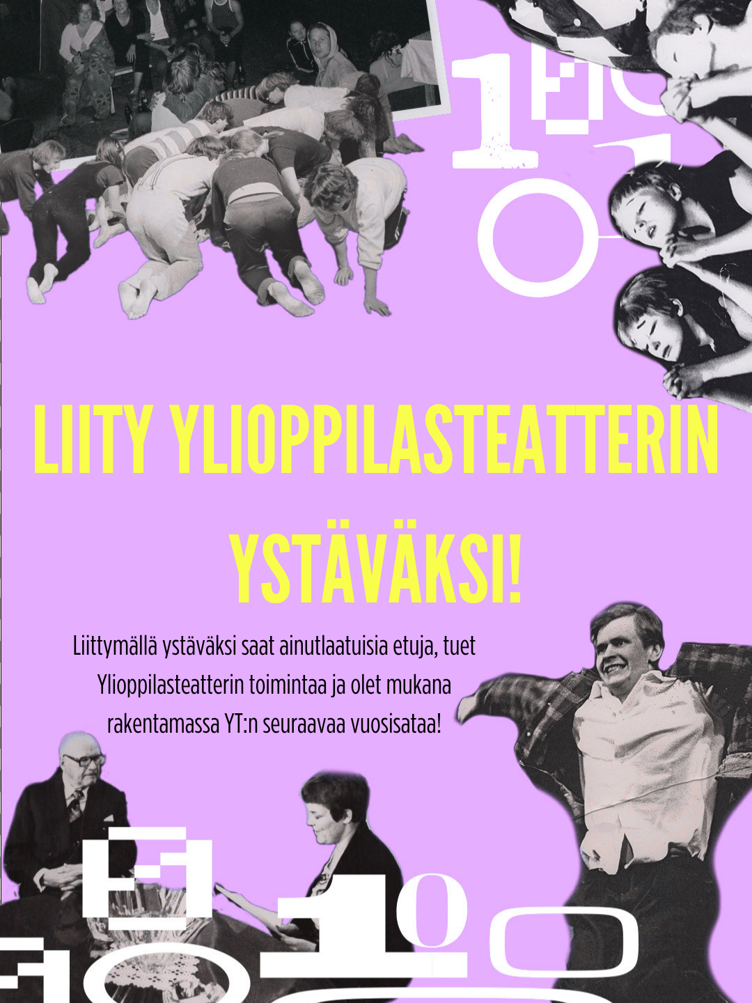 LIITY  YLIOPPILASTEATTERIN YSTÄVÄKSI!