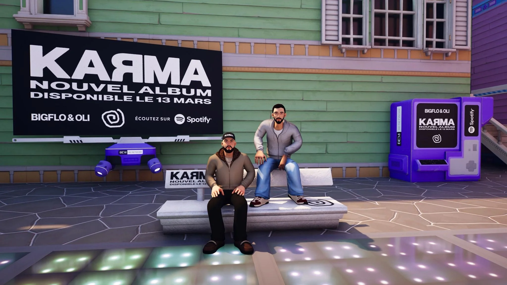 Bigflo &amp; Oli land in Fortnite with BEM