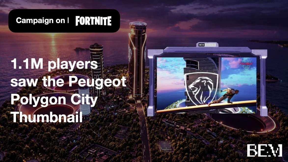1.1M Players Saw the Peugeot Polygon City Thumbnail