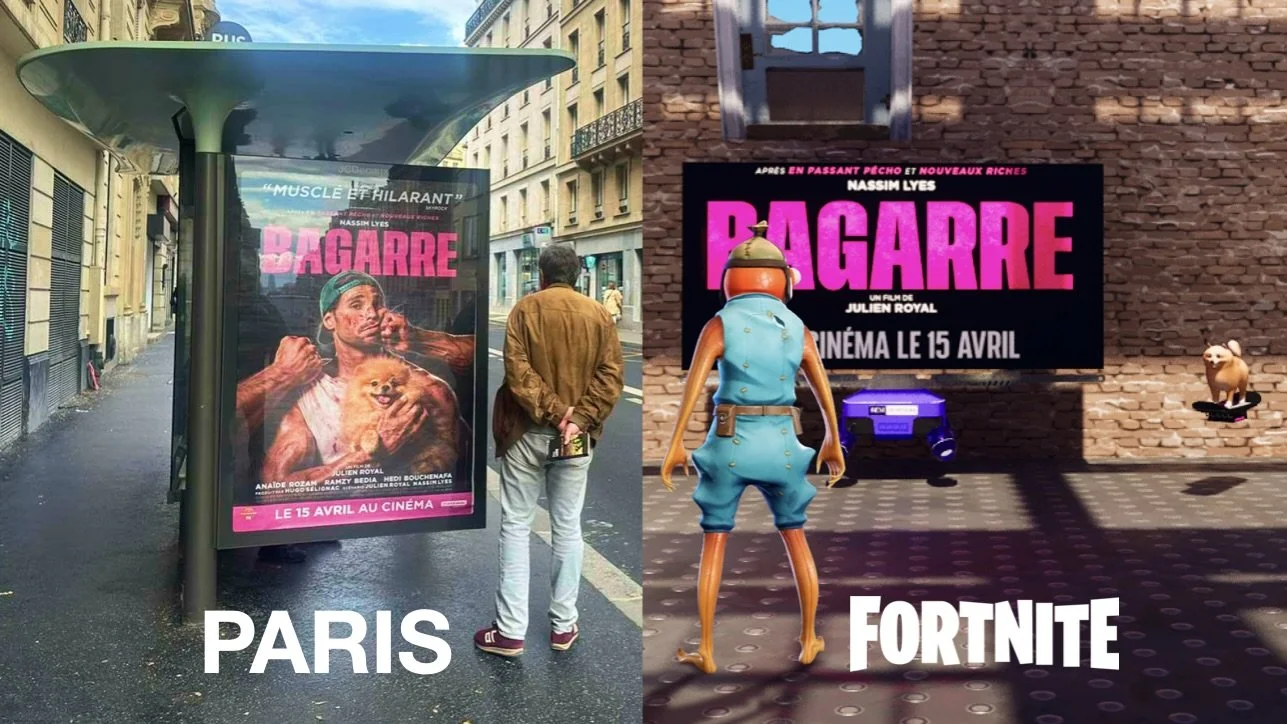 BEM Launches an Immersive Campaign for the Movie Bagarre on Fortnite