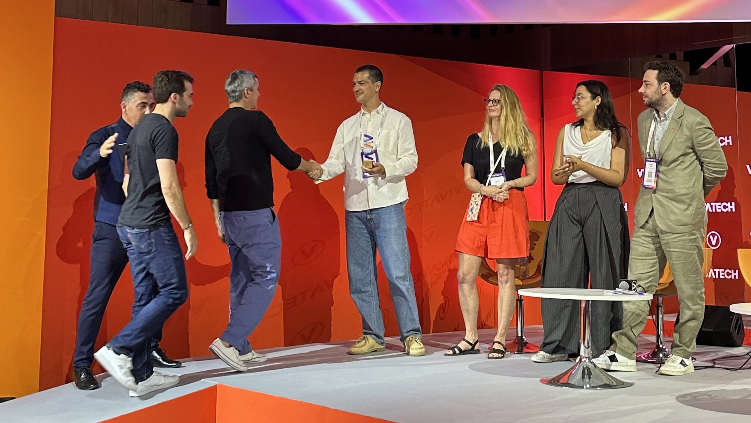 Neal Robert represented BEM in the VivaTech Startup Challenge jury