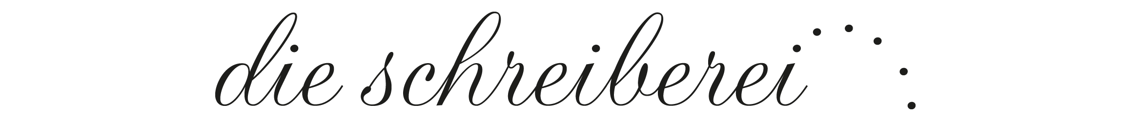 Bild mit schwarzem Hintergrund und weißen, geschwungenen Sätzen in deutscher Sprache.