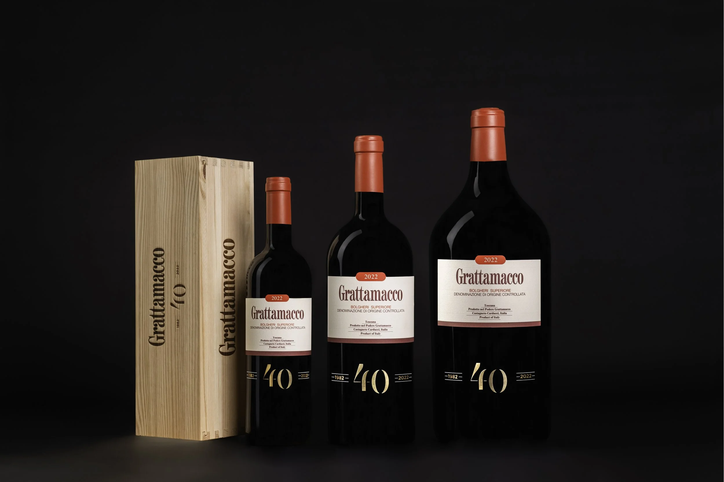 Wine &amp; Dine 40 Jahrgänge Grattamacco