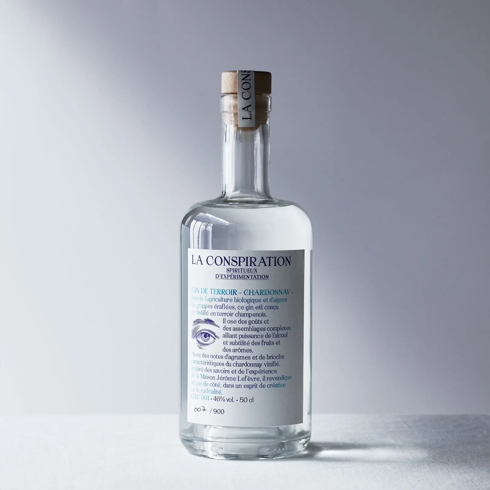 PRÉCOMMANDE Gin de terroir - Chardonnay (La Conspiration)