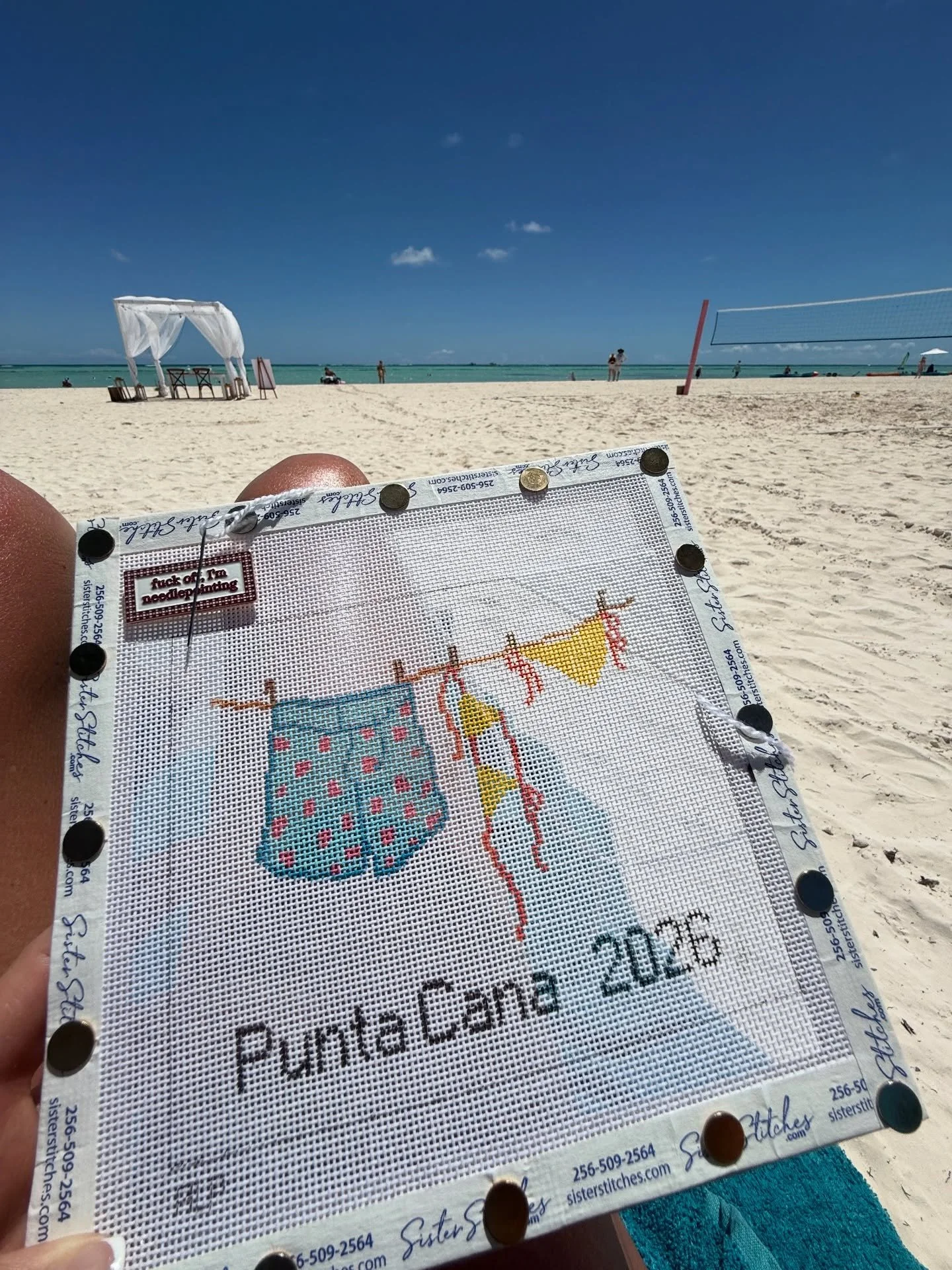 WIP Wednesday Staff Edition!

We are spring break stitching, what about you? Don&rsquo;t forget to tag us in your WIPs, we love to see them!

#wipwednesday #hsvneedlepoint #needlepointersofinstagram