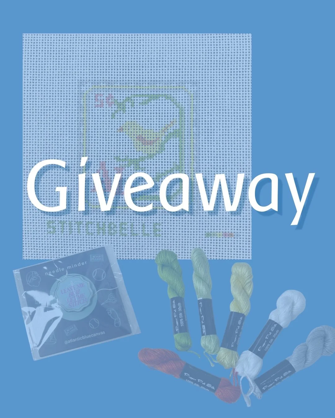 ✨ Giveaway ✨

Sign up for our painting class this Saturday 5/30 AND be entered to win a needleminder plus the fibers you&rsquo;ll need to stitch the canvas we paint!

Space is limited, register today!
#huntsvilleneedlepoint #hsval #needlepointcanvas 