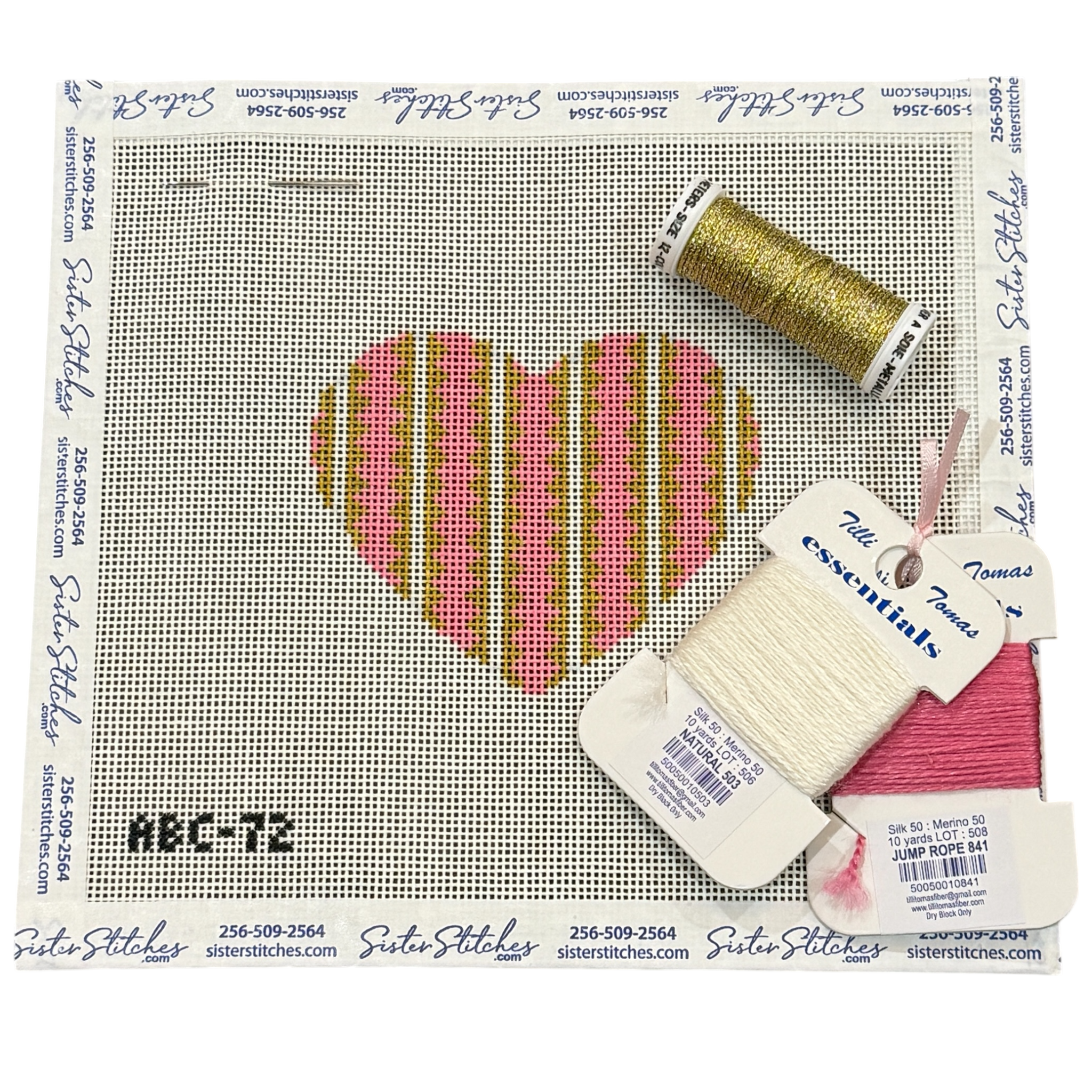 Striped Heart Kit