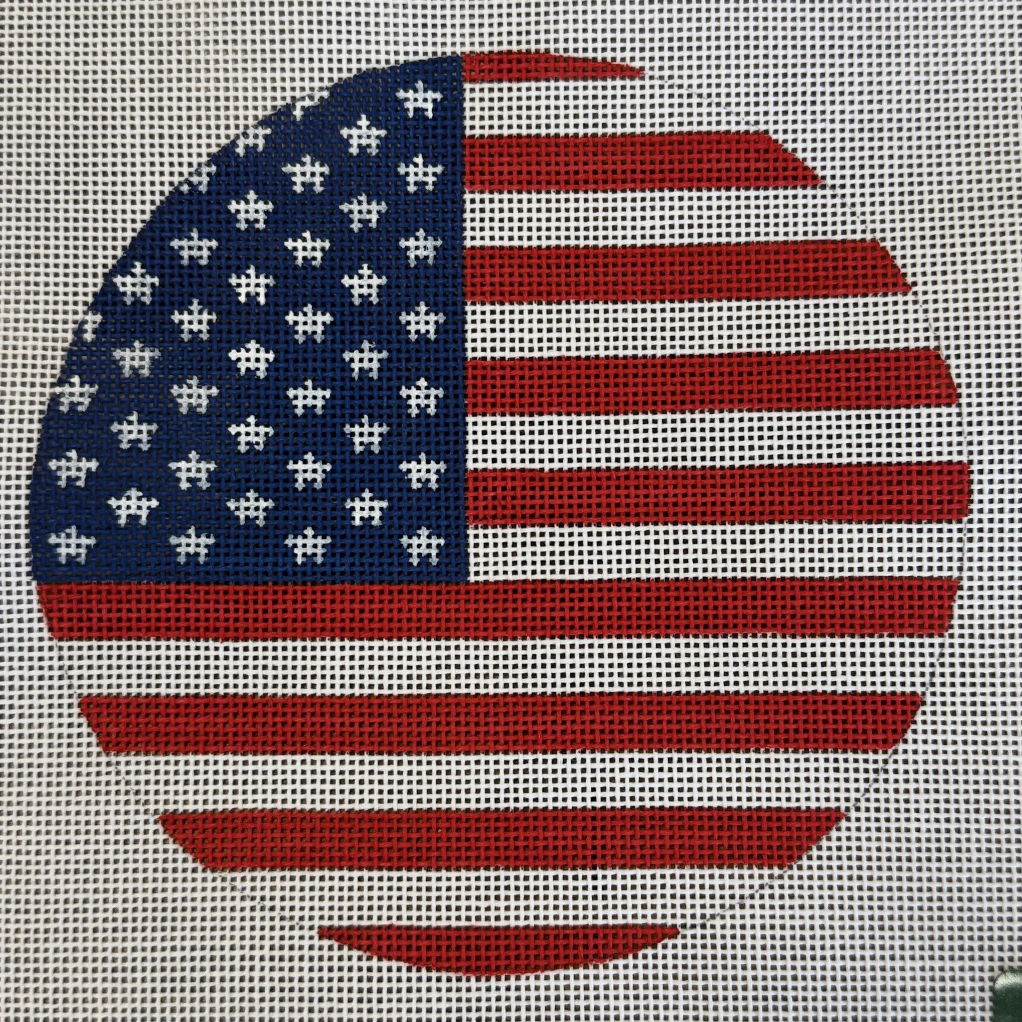 American Flag Round