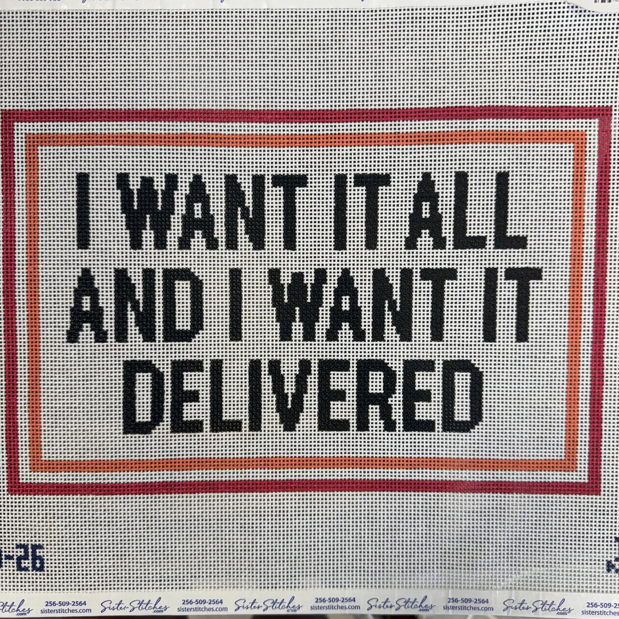 I Want It All
