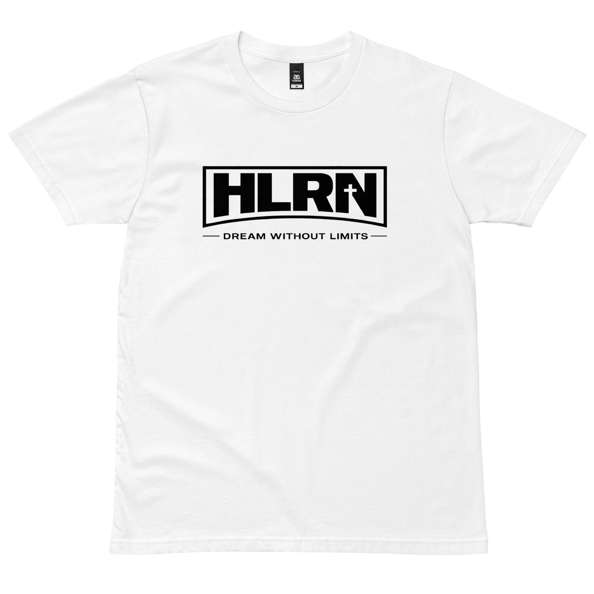 HLRN White Staple Tee
