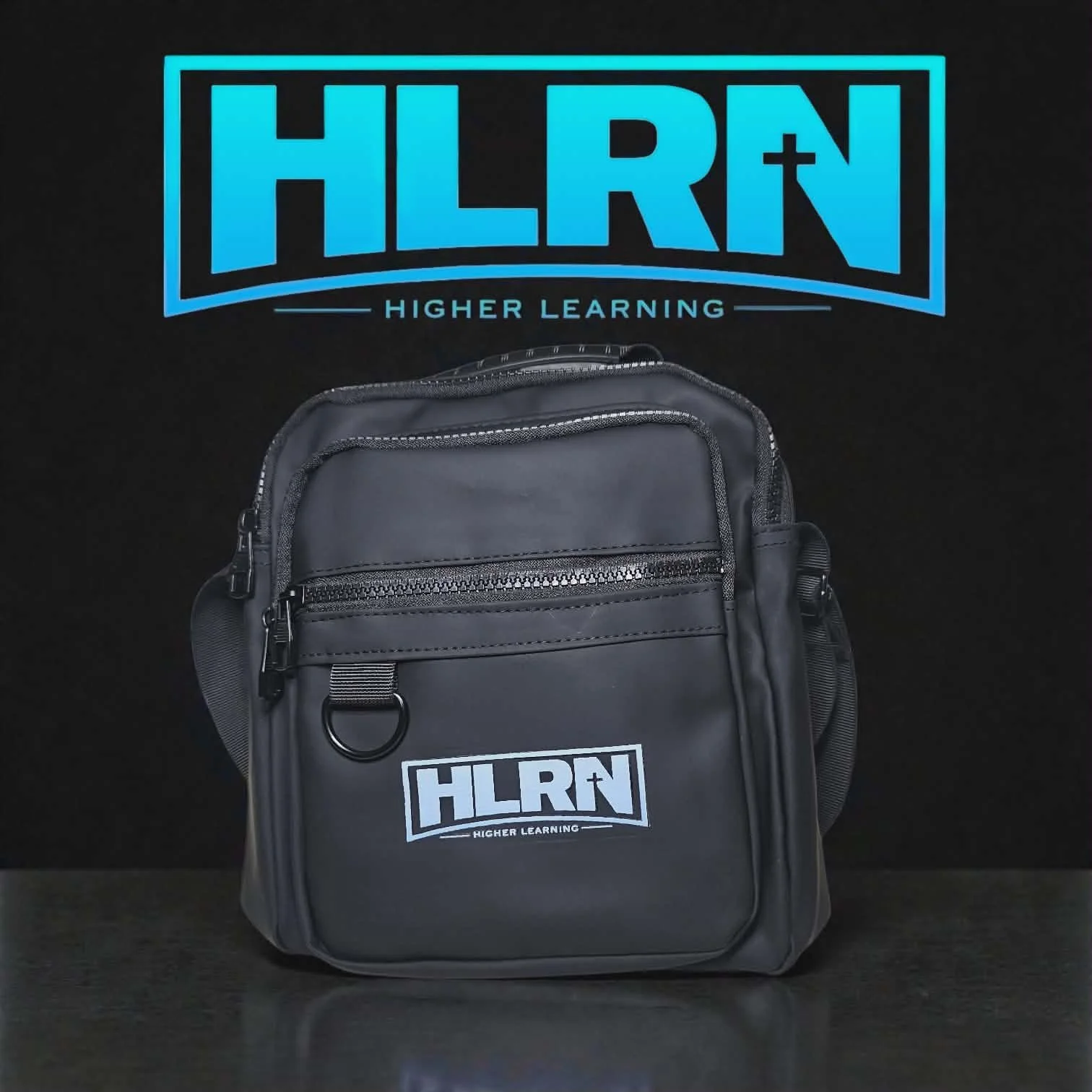 HLRN | Crossbody Bag | Black | Sky Logo