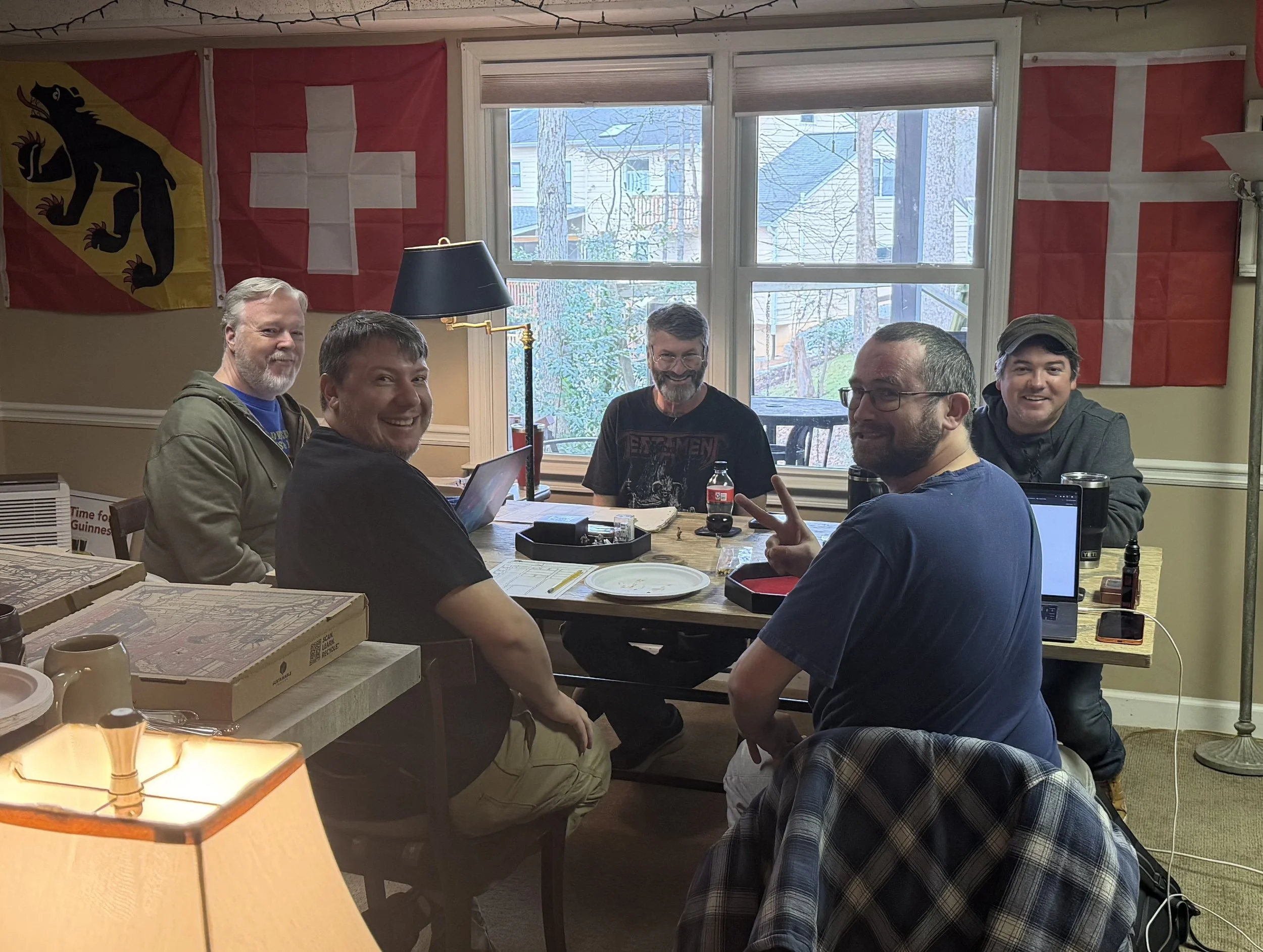 SATURDAY JANUARY 17TH, THE ORDER OF THE FLAGON: SESSION 0