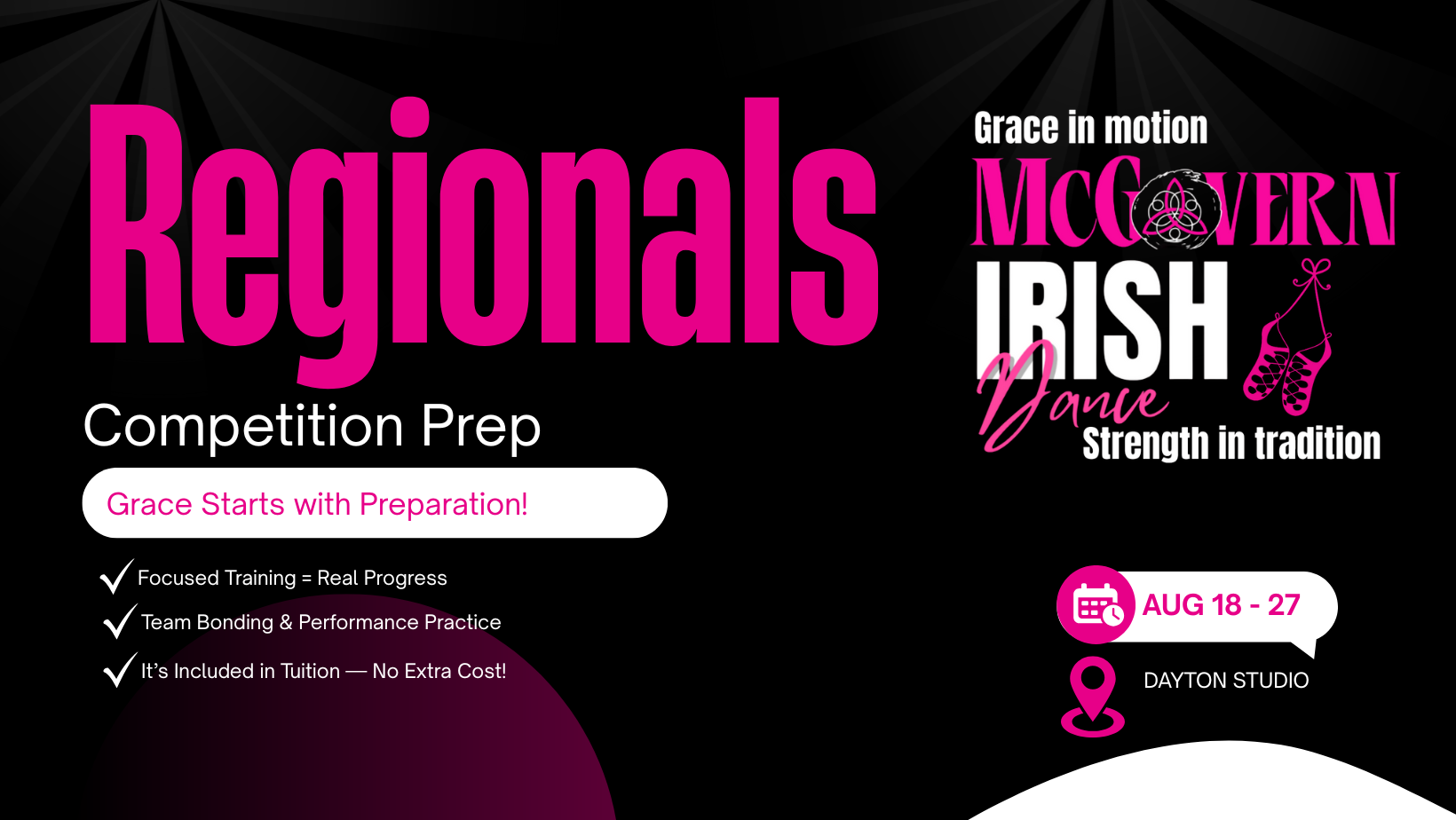 CRN Regionals/Oireachtas Feis Prep