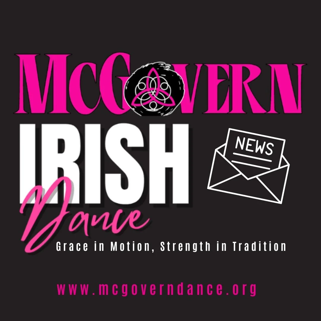 💚 Want to know what’s happening this week at McGovern Irish Dance?
Our dancers are busy stepping into another exciting week — and you can follow along with class news, events, and community highlights in our Weekly Update!
Catch the lat