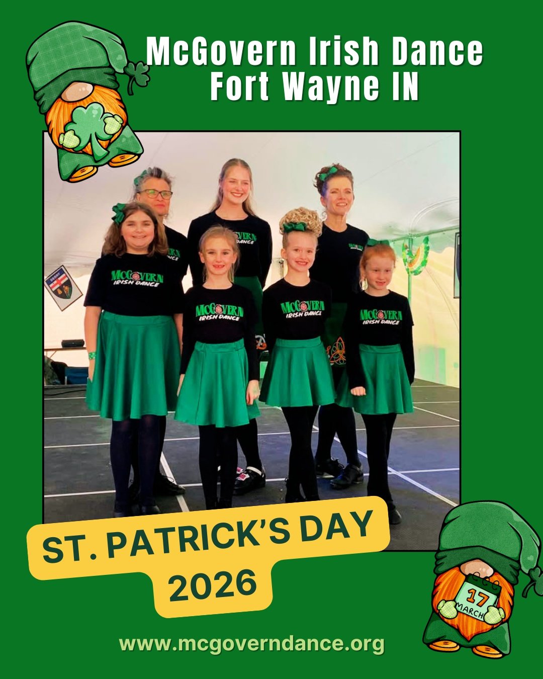 There&rsquo;s just something special about a first Green Season&hellip; and Fort Wayne, you absolutely delivered 💚☘️

We are SO proud of our Fort Wayne dancers for completing their very first St. Patrick&rsquo;s Day tour! For many of these dancers, 