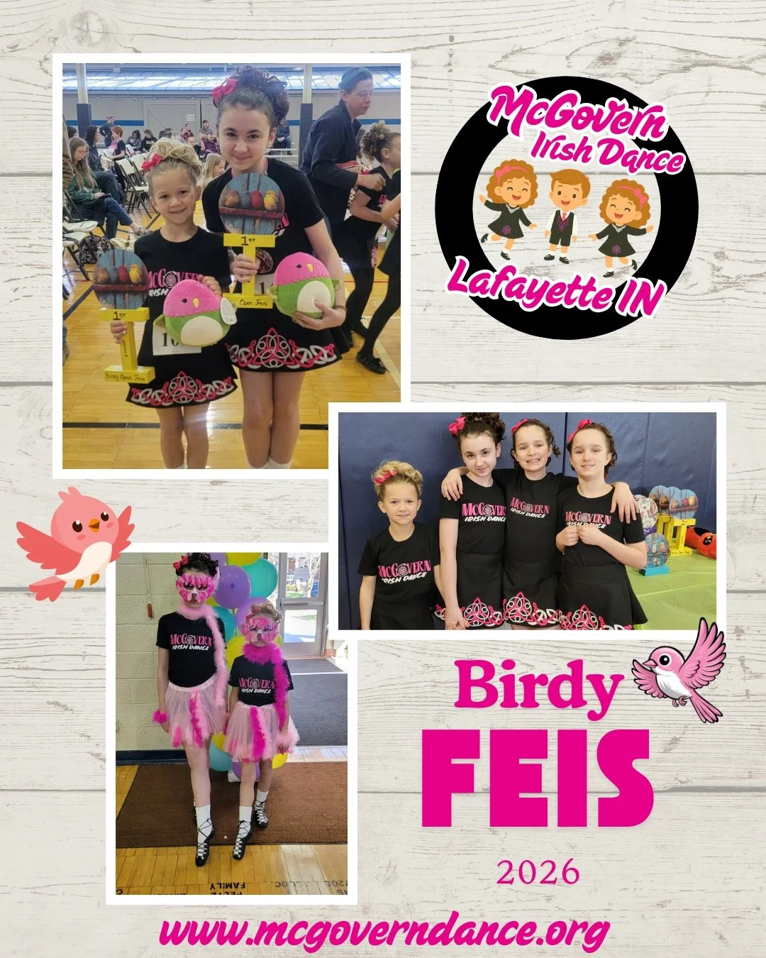 Still smiling over here from the Birdy Feis 💖🐦

Our Lafayette, IN dancers showed up with confidence, creativity, and the kind of teamwork that makes this dance family so special. From strong performances on stage to big hugs and laughs off stage&md