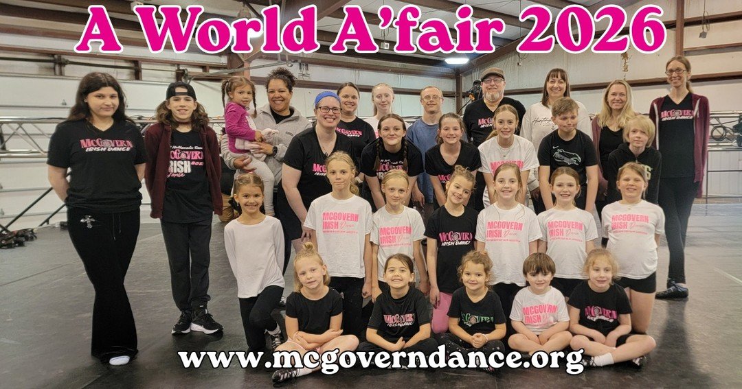 This crew 😍

From our tiniest dancers to our big kids (and a few grown-ups too), this is just a small snapshot of the McGovern Irish Dance crew getting ready to take over 🌍 @worldafair

We&rsquo;re talking full weekend energy&mdash;performances, qu
