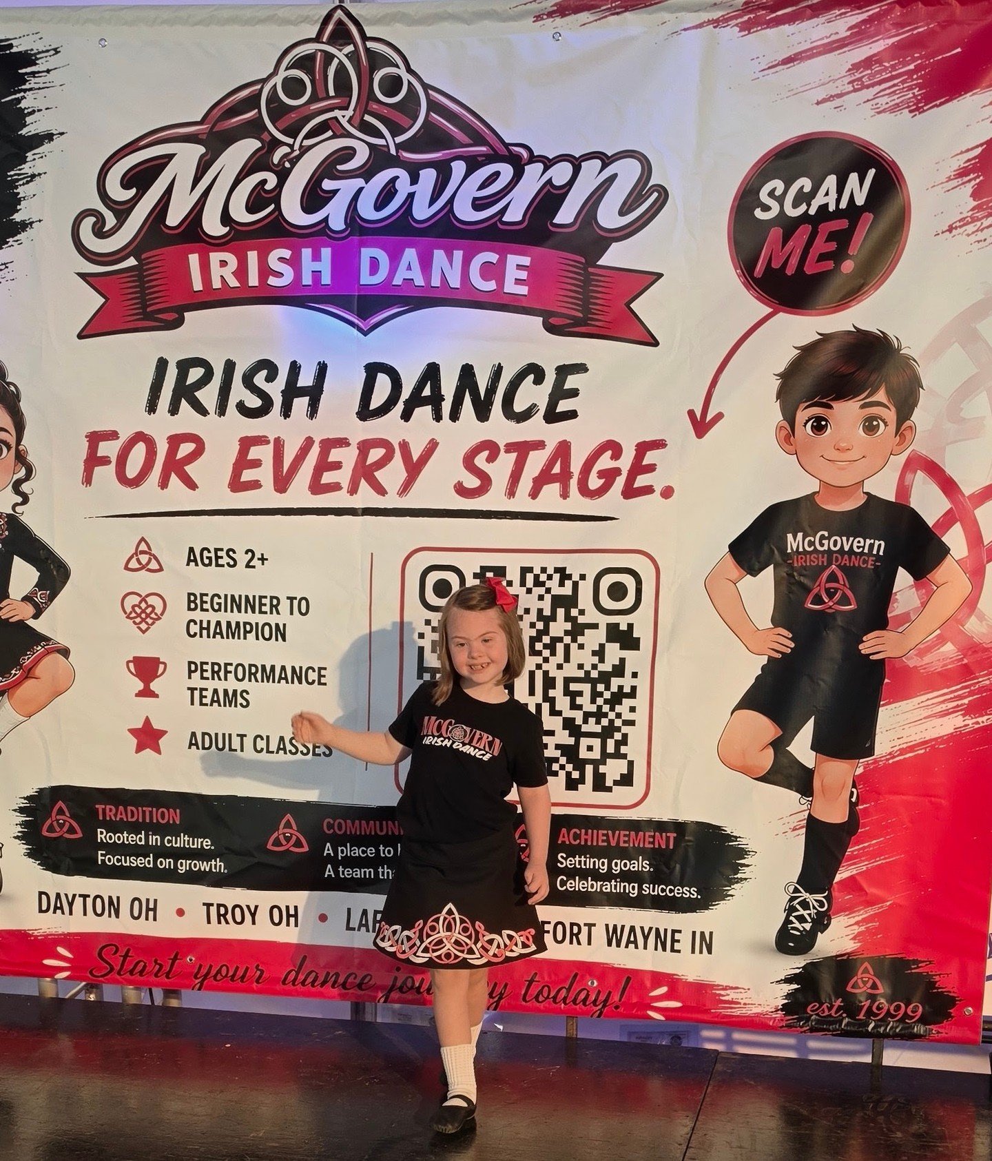 Irish dance isn&rsquo;t only for experienced dancers or competitors&mdash;it&rsquo;s for everyone! ☘️

At McGovern Irish Dance, students can dance for recreation, performances, competition or simply the joy of learning something new.

We welcome:

💗