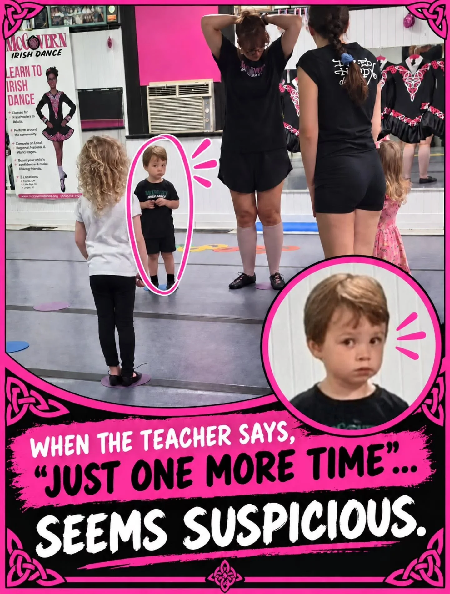 When the teacher says, &ldquo;Just one more time&hellip;&rdquo; and you&rsquo;re starting to get suspicious. 👀😂

And just like that, Week One of our new dance season is officially complete! We ended it with a wonderfully busy Saturday filled with c