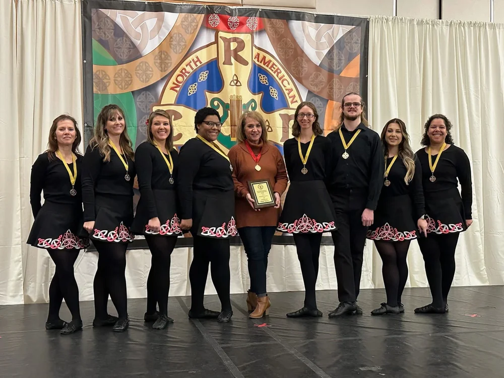 McGovern Irish Dance team group photo
