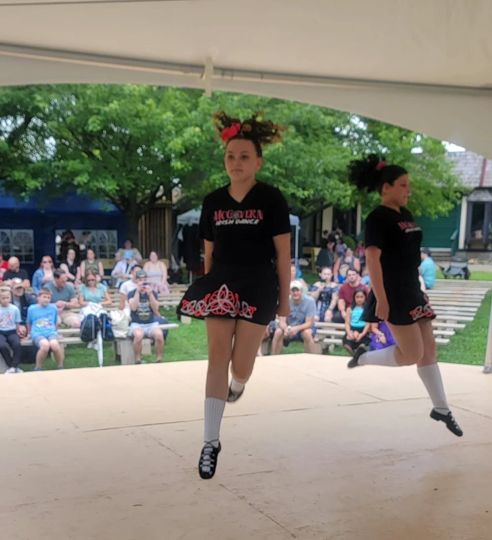 McGovern dancers performing outdoors