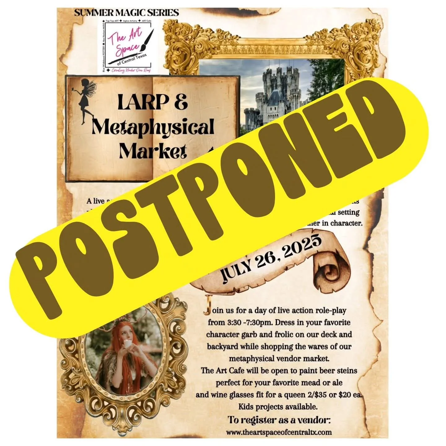 LARP & Metaphysical Market 07/26/2025