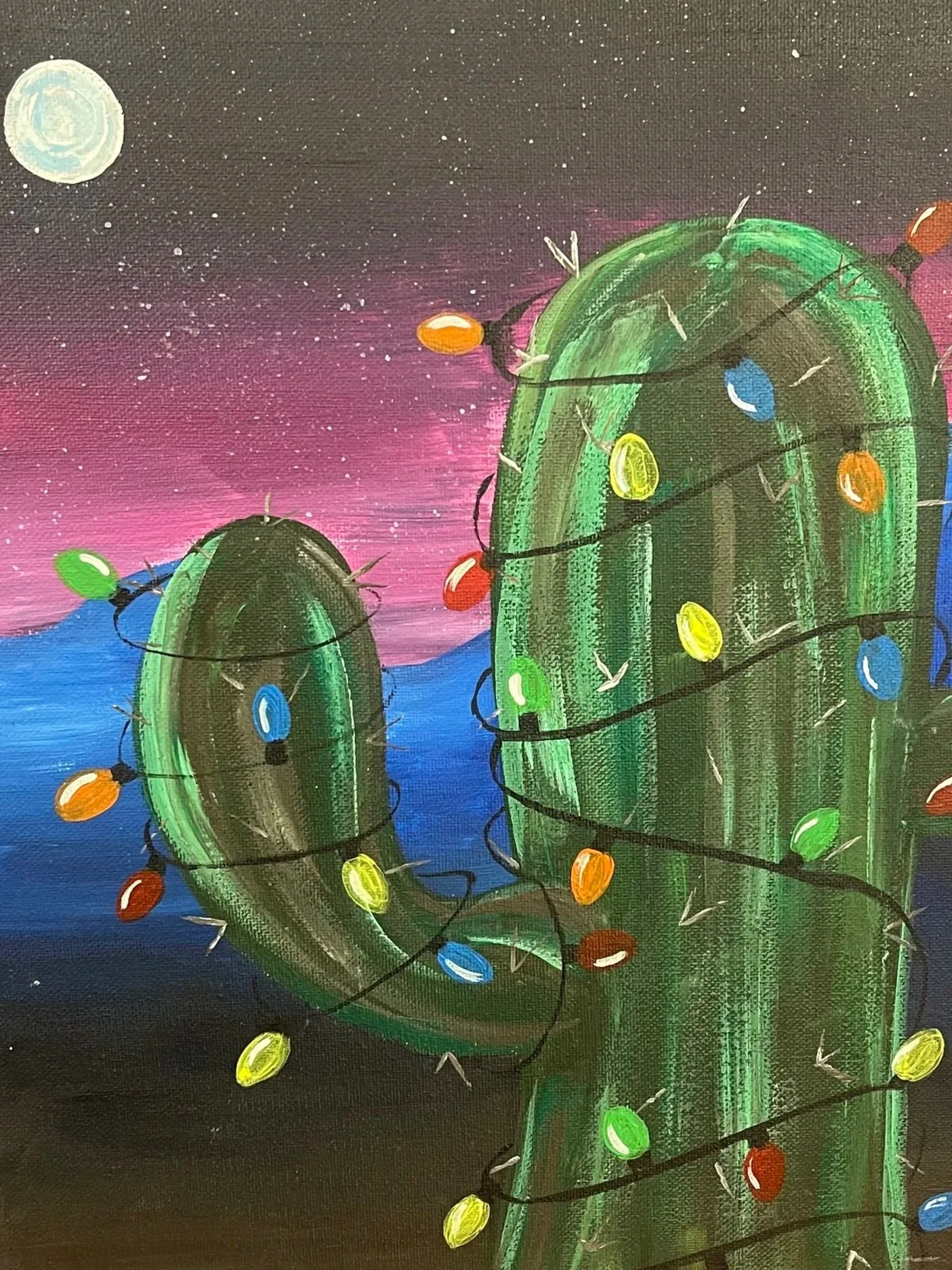 Friday Night Paint: Holidays in Texas