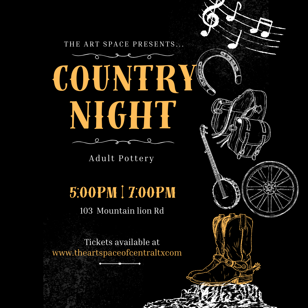 Couples Pottery night: Country Vibes