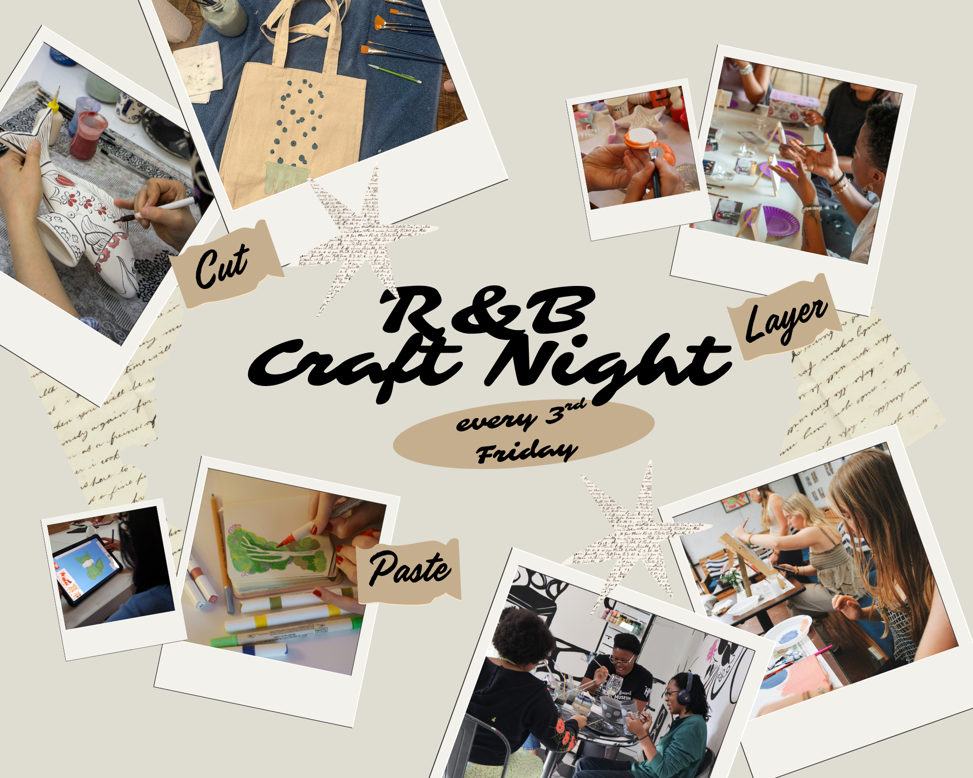 R&B Craft NIghts: late friday nights