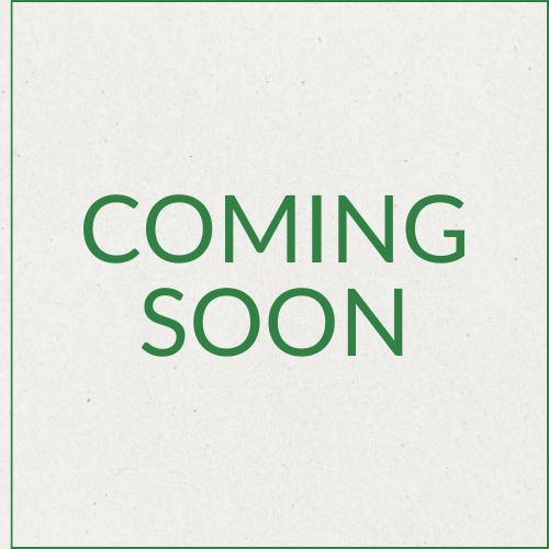 A sign with green text on a plain background that says "COMING SOON."