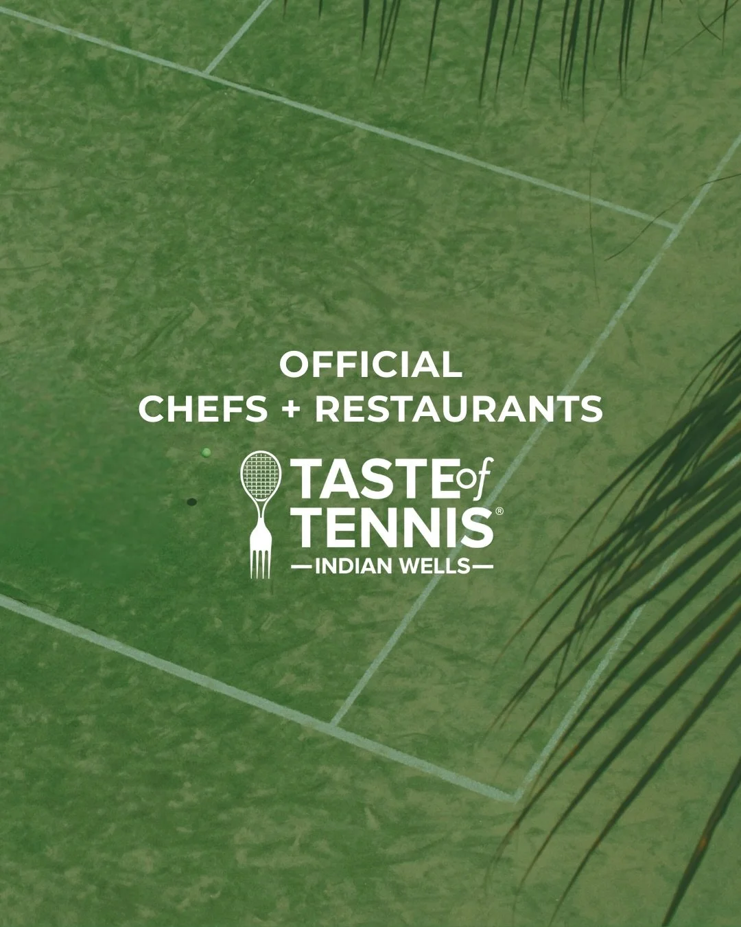 Game, set, serve! Headlining the culinary excellence is celebrity chef @chefangelososa 🎾🍴

Chef Sosa will be joined by 15 leading chefs + restaurants blending the excitement of tennis with local cuisine! These are tastings you don&rsquo;t want to m