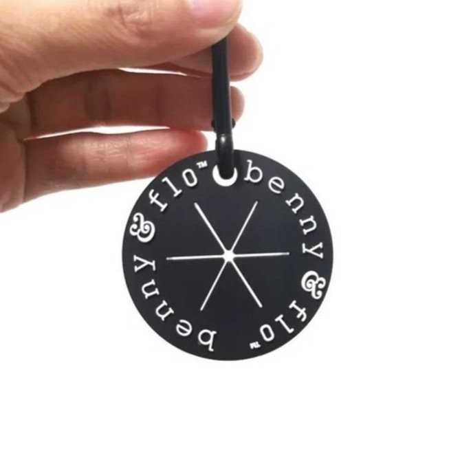 Poop Bag Tag - Black