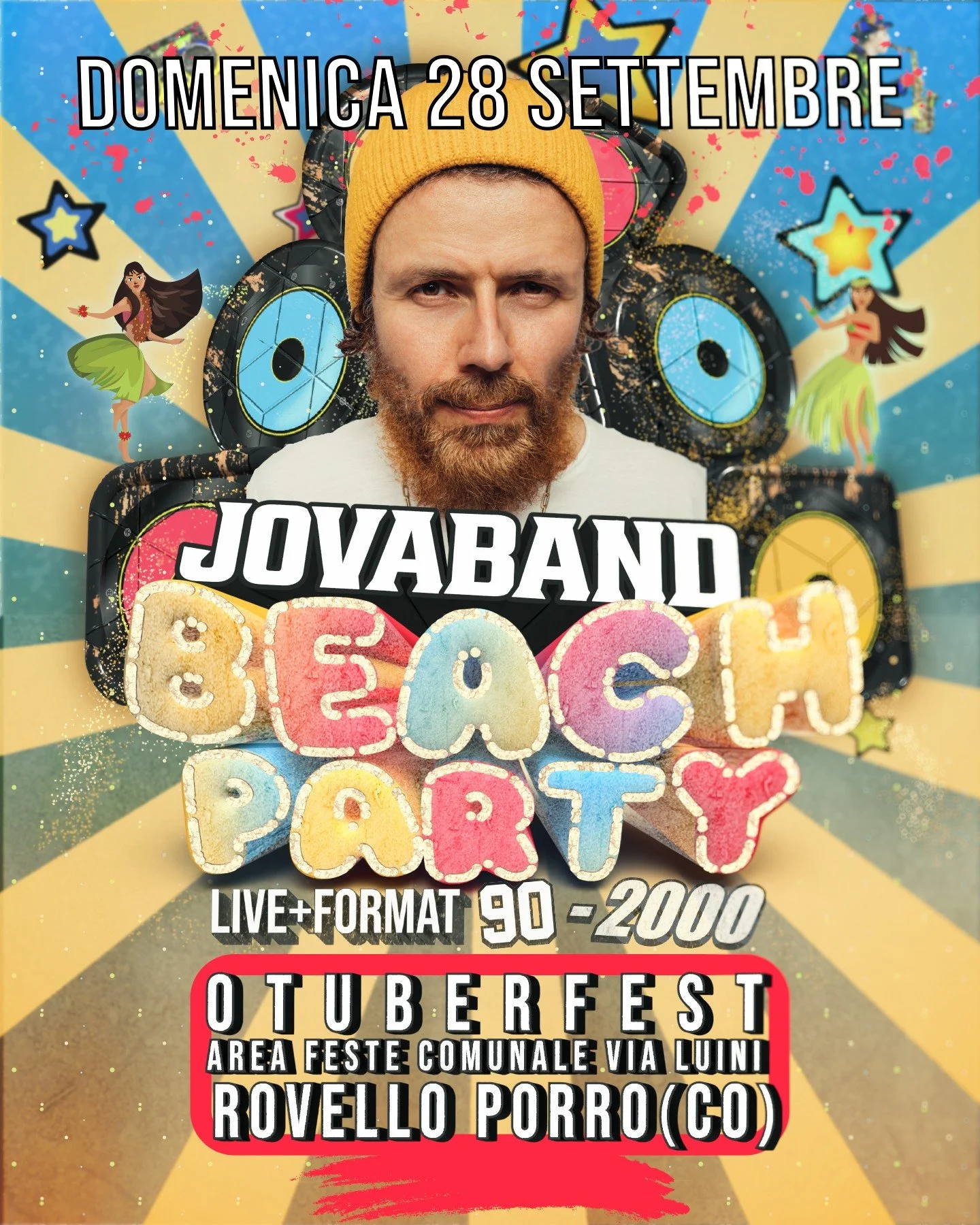 🔥🌴 Beach Party a Rovello Porro (CO)!
🎤 Jovaband Live
🎧 DJ set esplosivo
💃 Ballerine scatenate
📅 Domenica 28 Settembre
📍 Rovello Porro (CO)
👉 Preparati a vivere la notte più carica dell’estate!
#Jovaband #RovelloPorro #Como #Be