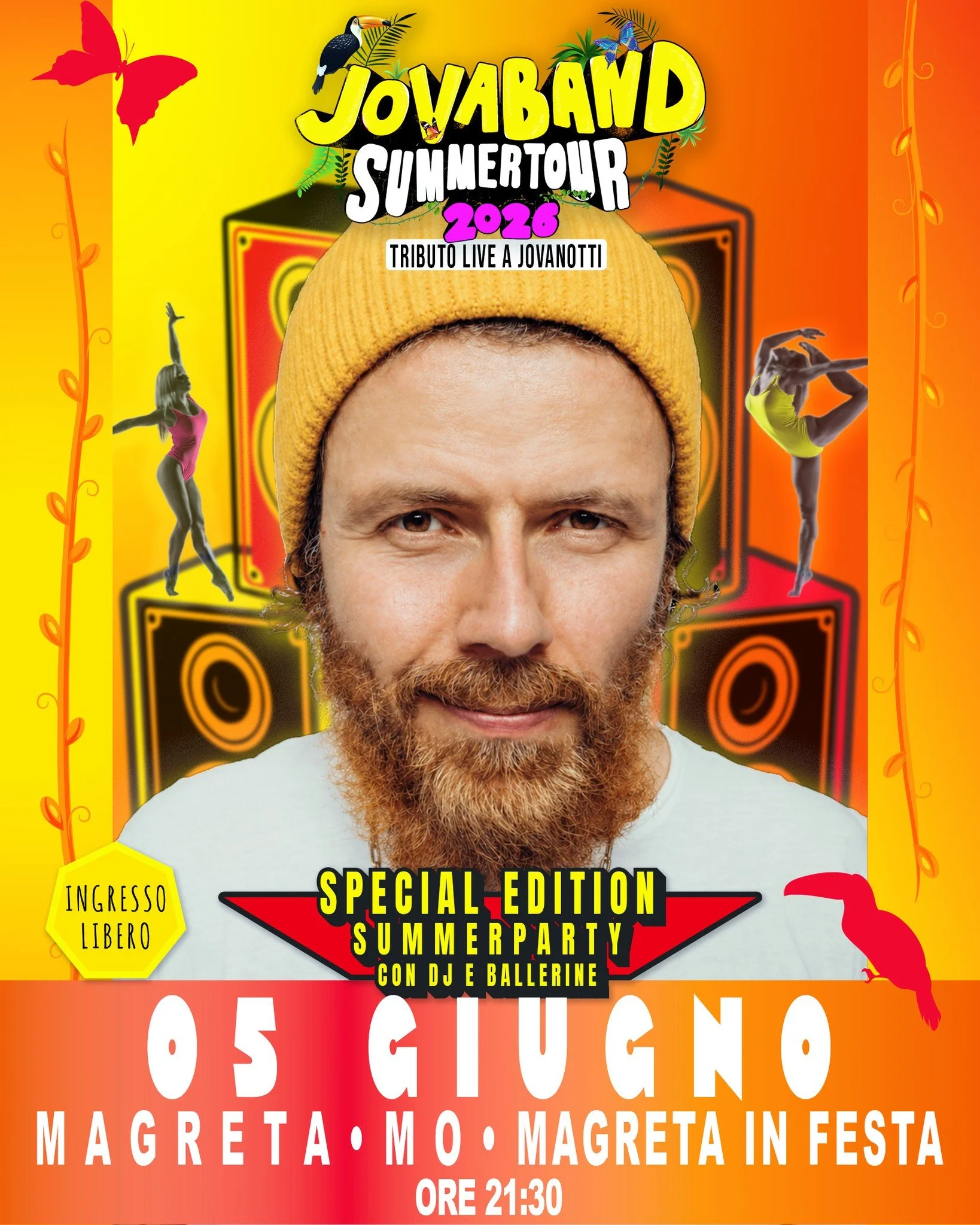 La quiete prima della tempesta (di decibel). 
⚡️ Manca sempre meno alla data Special Edition di MAGRETA.
Il 5 Giugno trasformiamo Magreta in Festa nel club a cielo aperto pi&ugrave; carico dell'estate. 
DJ set, ballerine e tutta la discografia del Jo