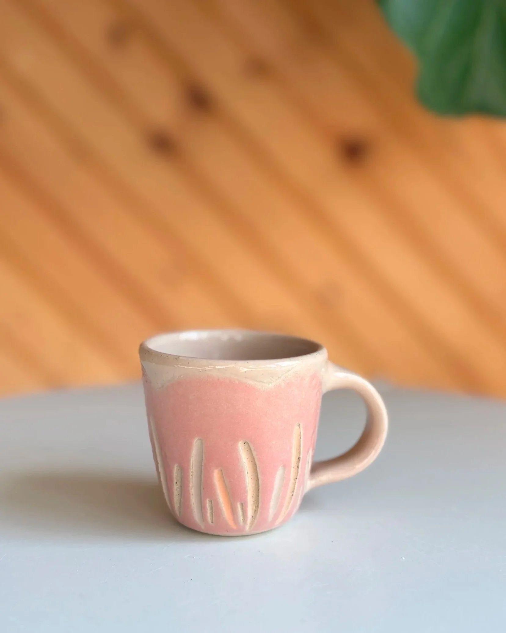 Playful Pink Espresso Mug #6