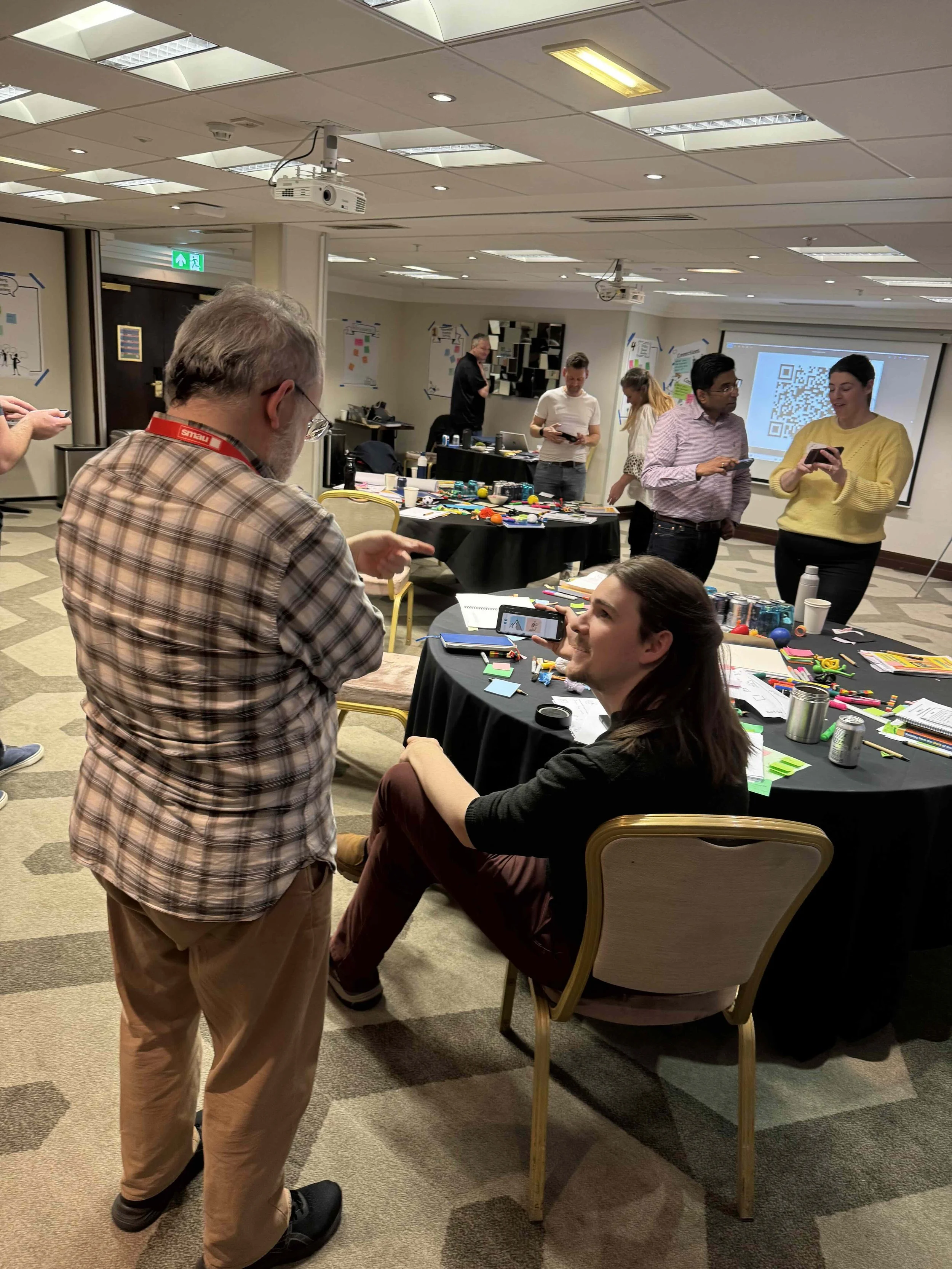 Det er mye bevegelse i dette kurset. 