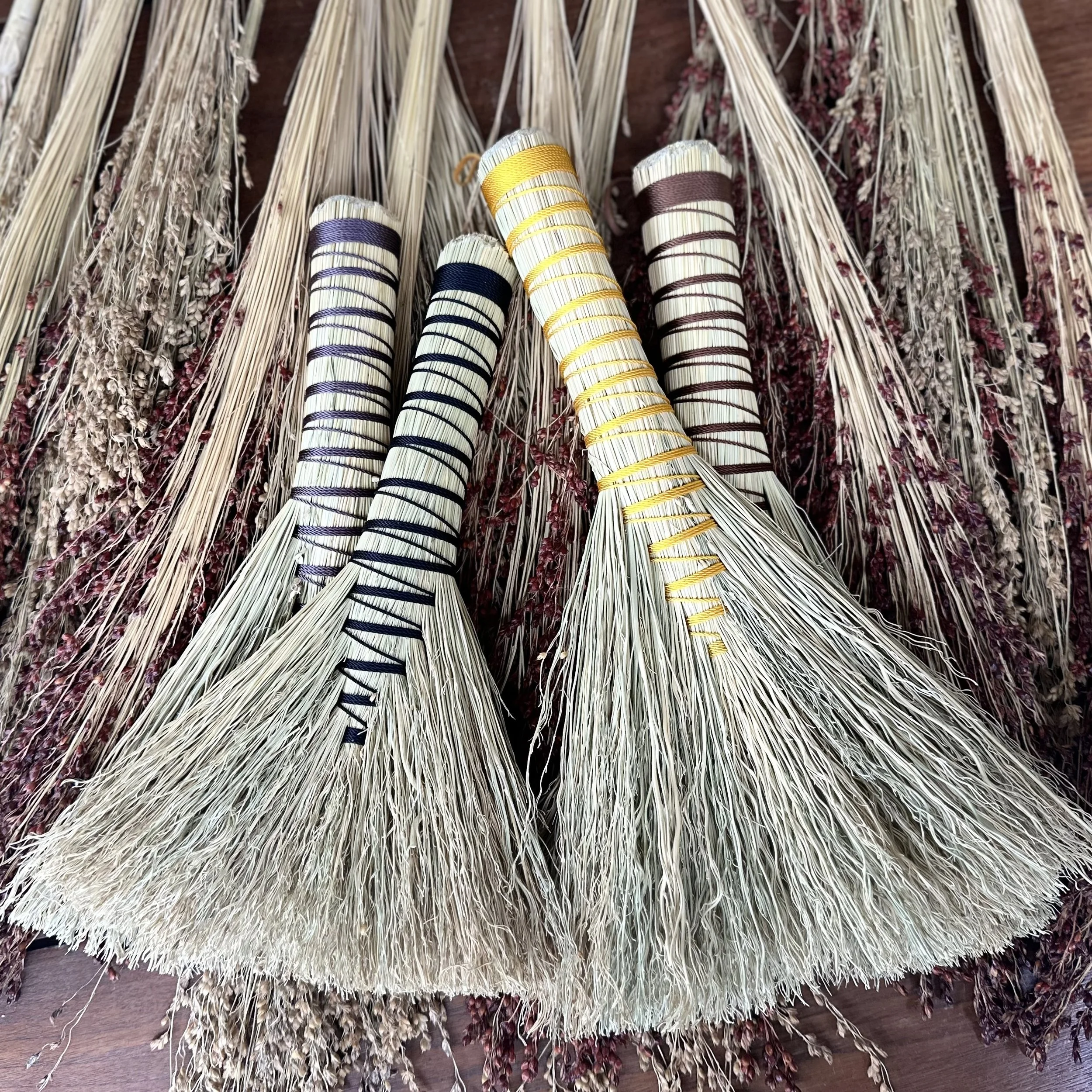 Making Hawk Tail Whisk Brooms