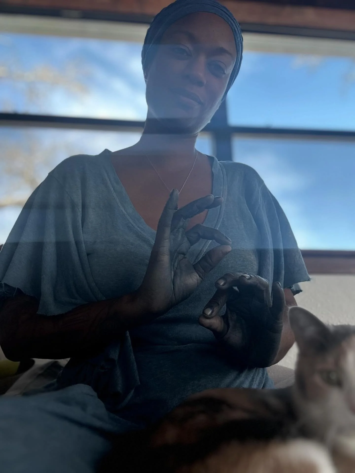 Merging with the Spirit of Indigo&hellip; 🌀

#indigo 
#earth 
#water 
#sky 
#ghost