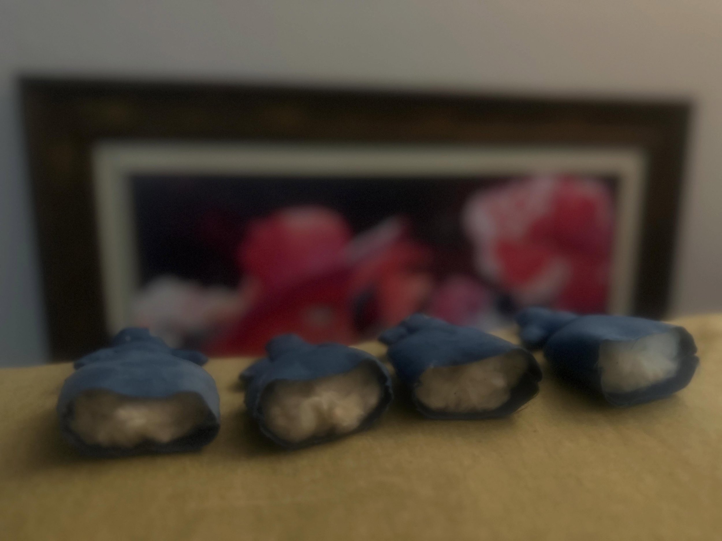 Listening to the rain whilst stuffing sweet grief dolls with clouds of cotton&hellip;

&bull;
#bluecypressbotanicals #groundedgracefulgolden #grief #griefjourney #griefsupport