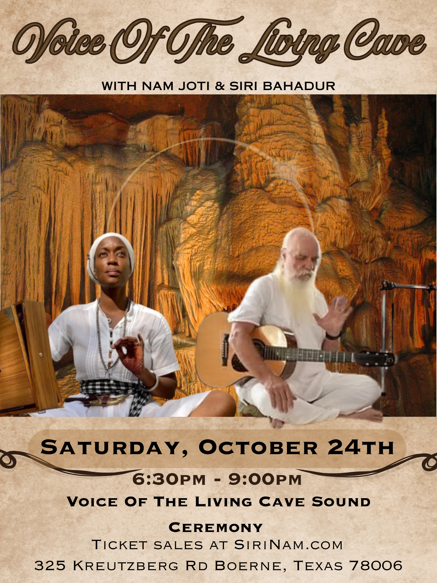 Voice Of The Living Cave Sound Ceremony - Siri Nam