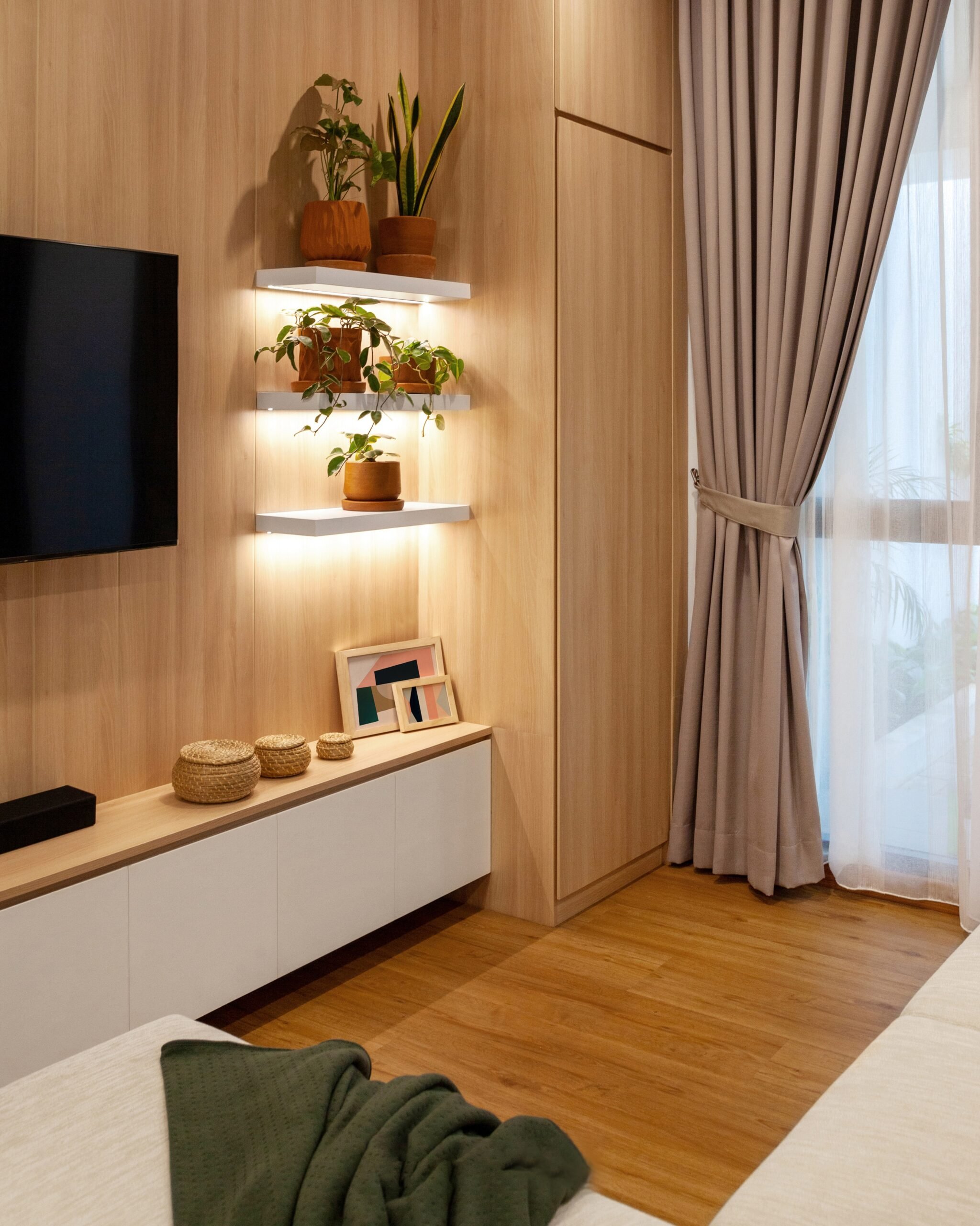 Clean on the outside.