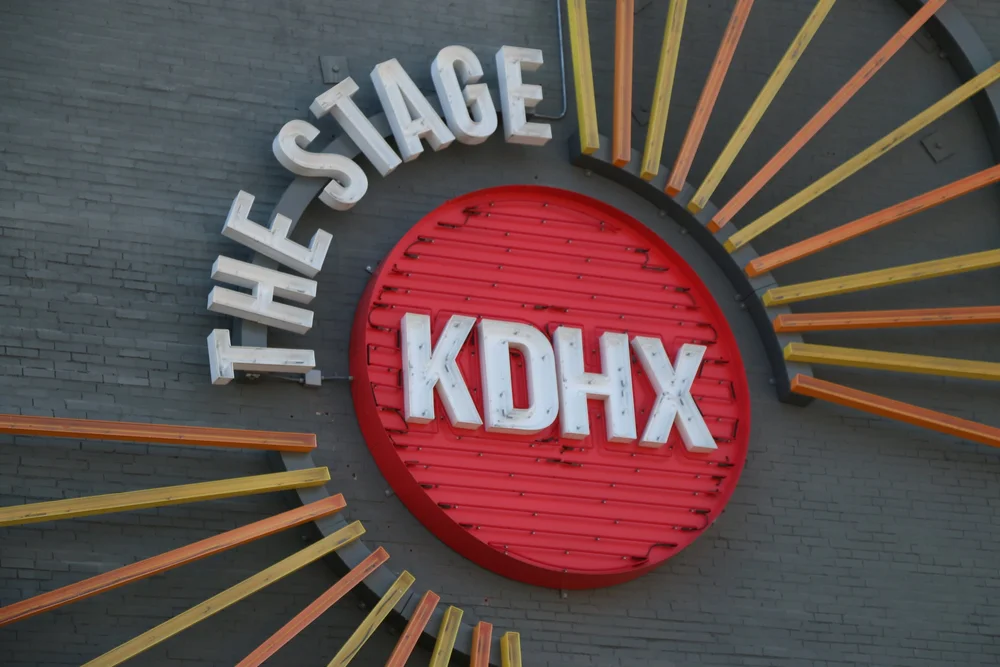 The Stage KDX illuminated channel letters