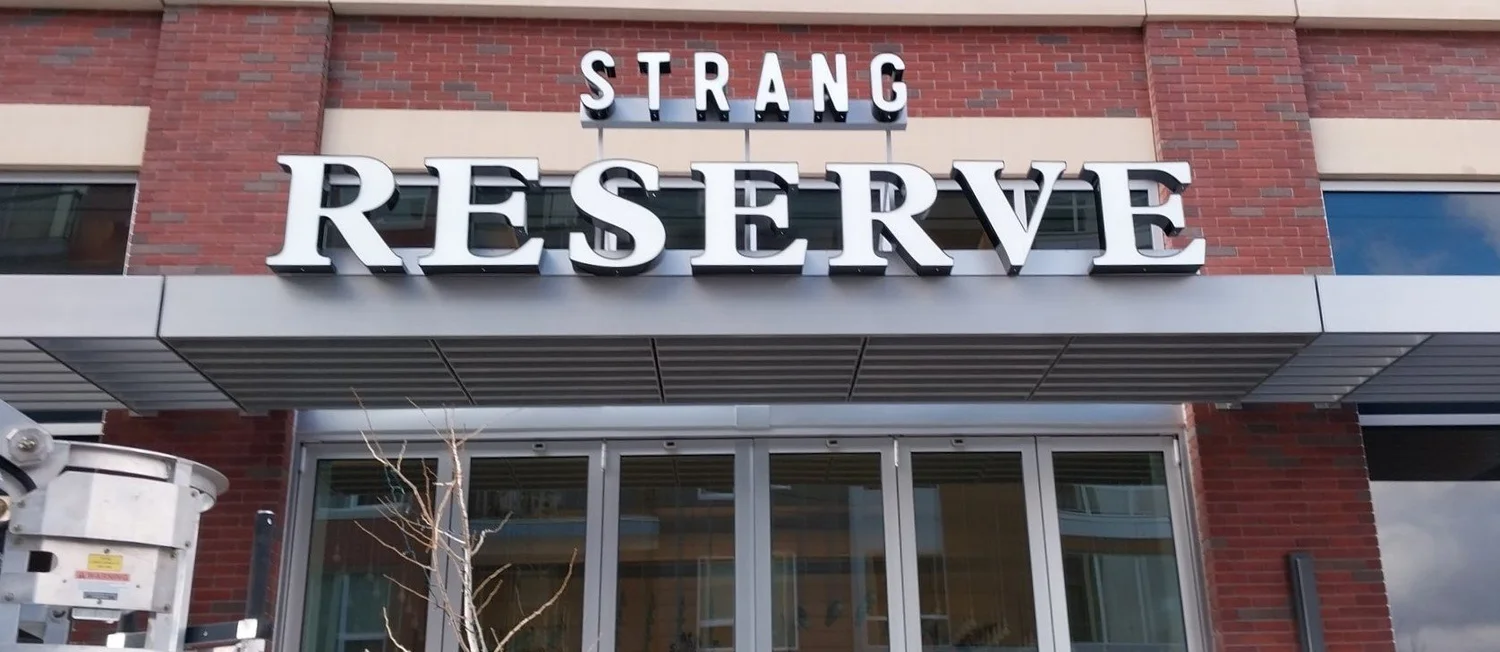 Strike Reserve channel letter sign