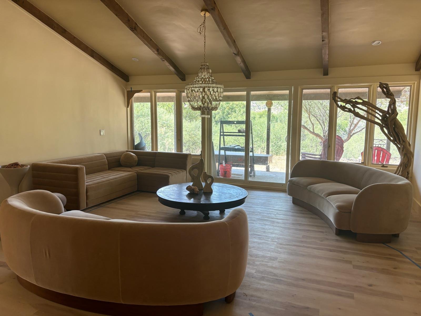 Our spacious living room