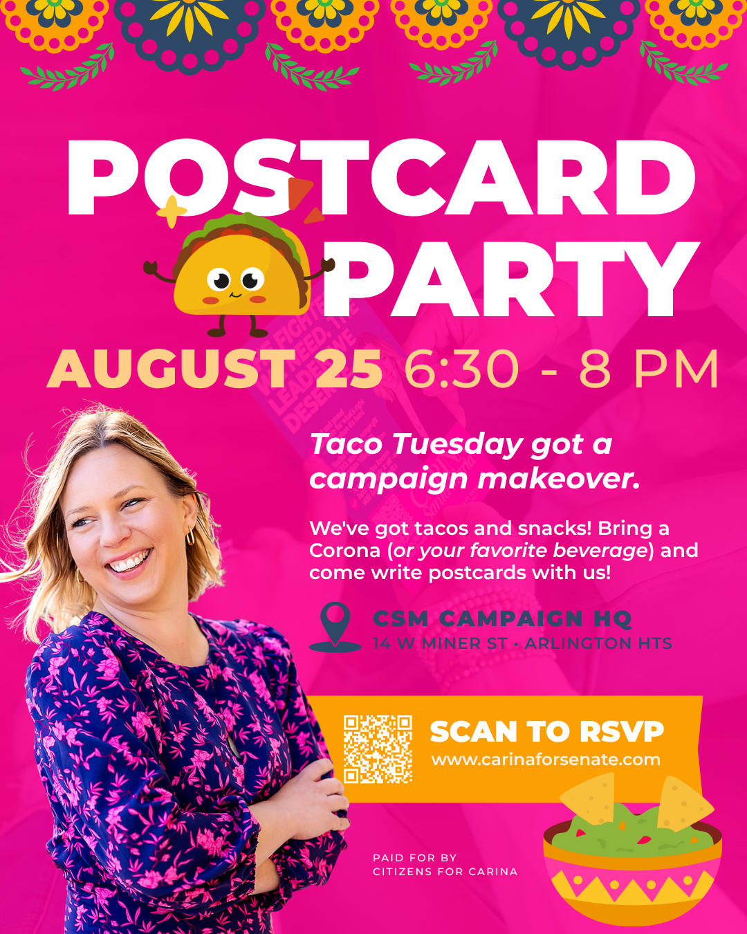Taco Tuesday Postcard Party