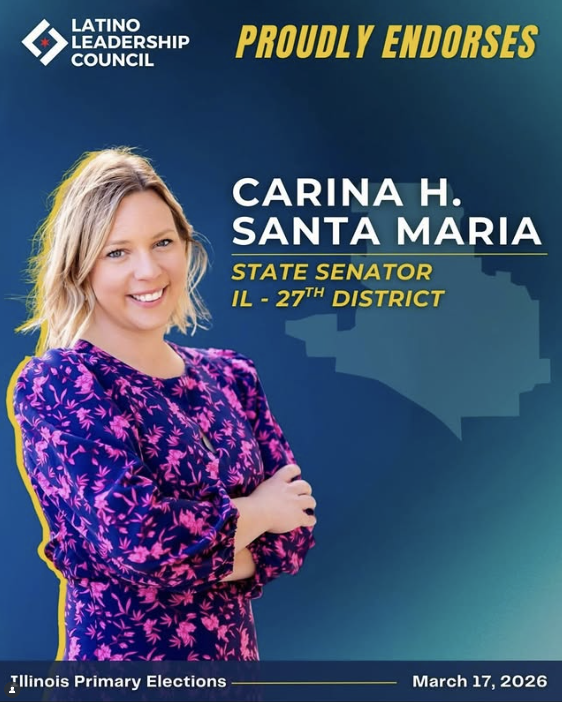 Officially Endorsed by The Latino Leadership Council