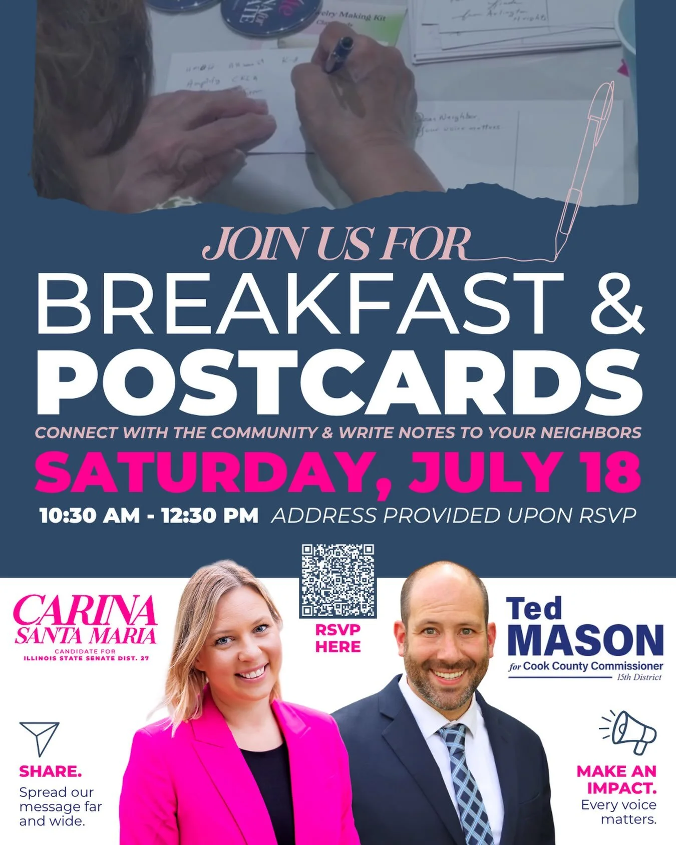 Last minute event and we can&rsquo;t wait to see you there!