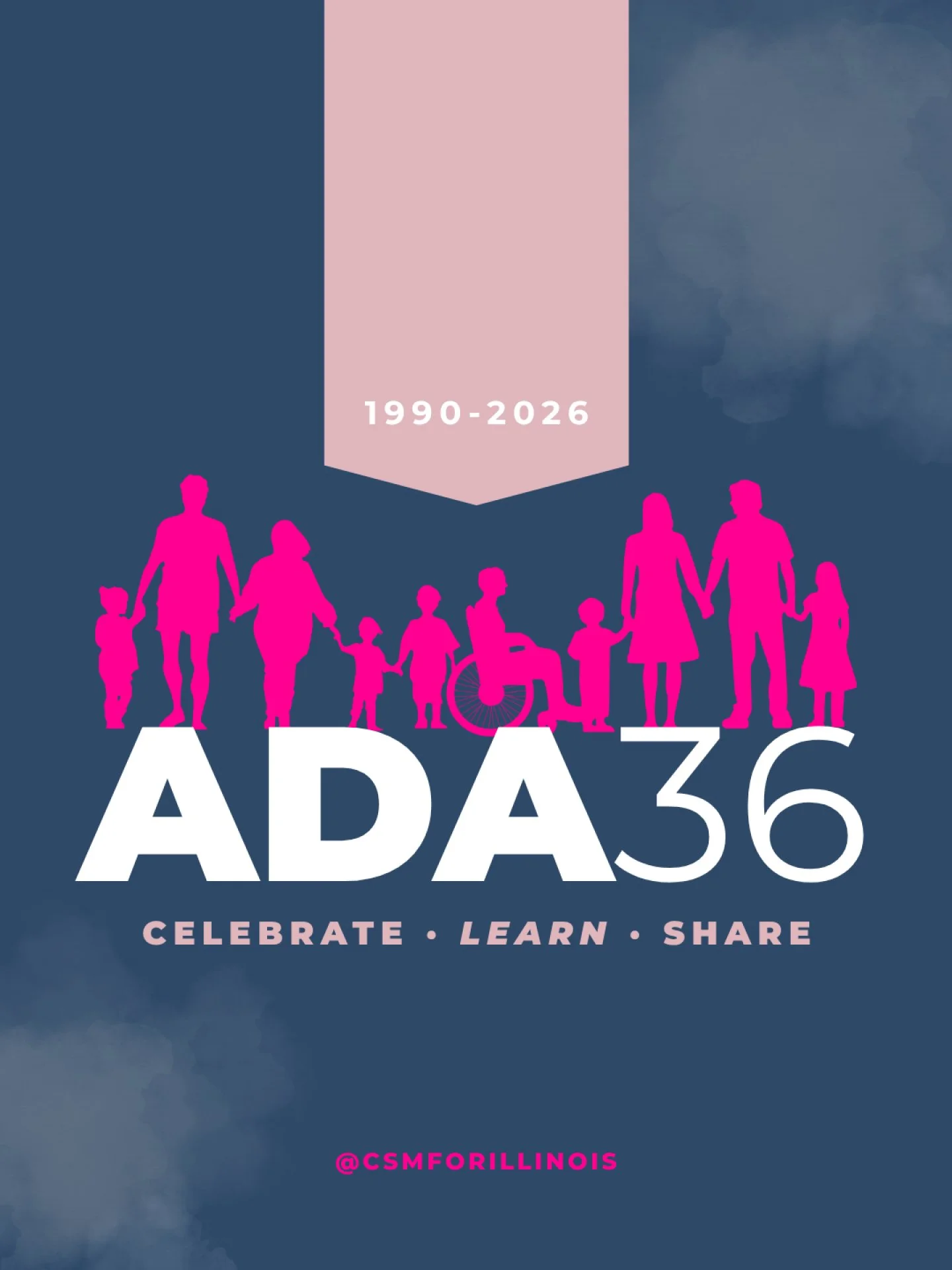 36 years ago today, the Americans with Disabilities Act was signed into law.

That moment was won by advocates who showed up, who refused to accept a world built for some people and not all, who understood that accessibility isn't a nice-to-have &mda