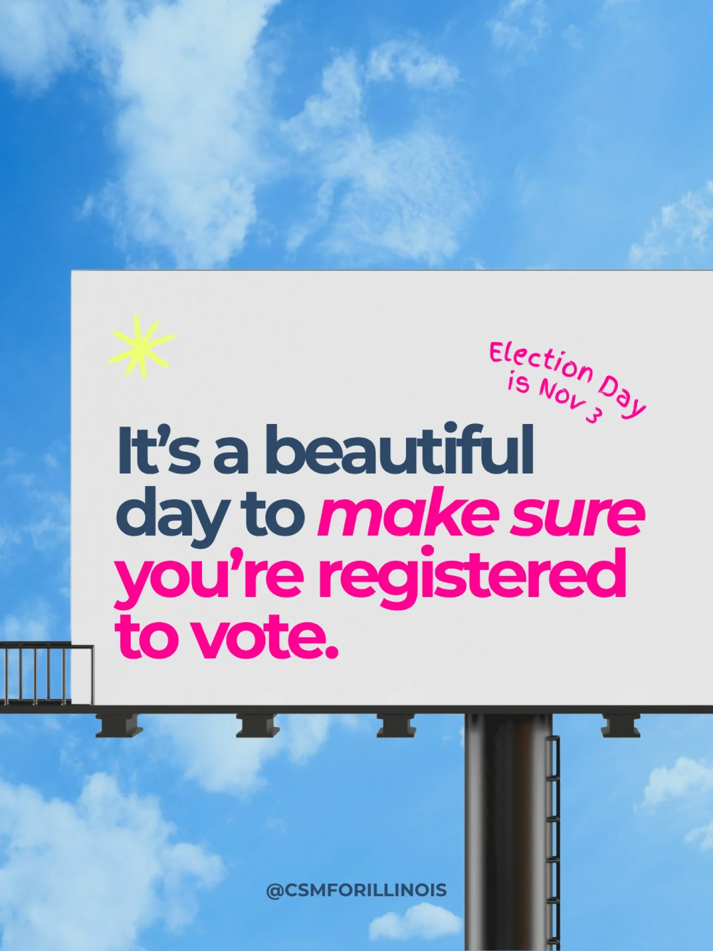 Two things are true today: it's National Voter Registration Day, and it's the International Day of Democracy.

Which means the whole world is essentially reminding you to check one box.

I think about the families I worked with as a social worker &md